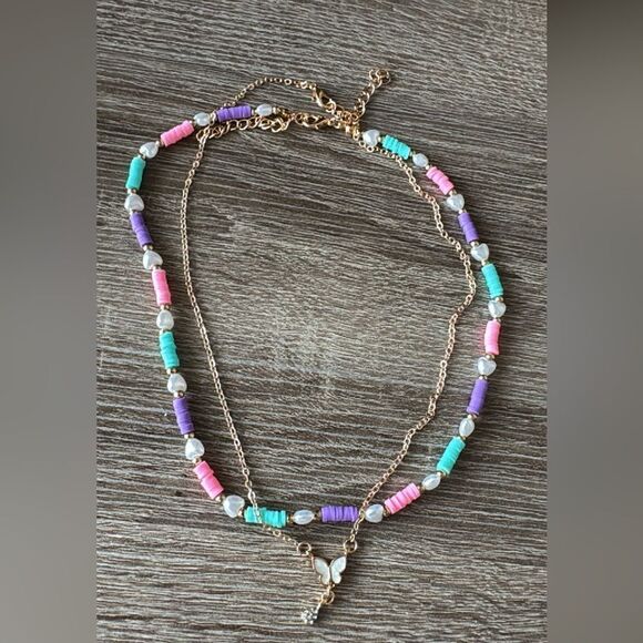 Bohemian necklace A627 - Picture 1 of 3